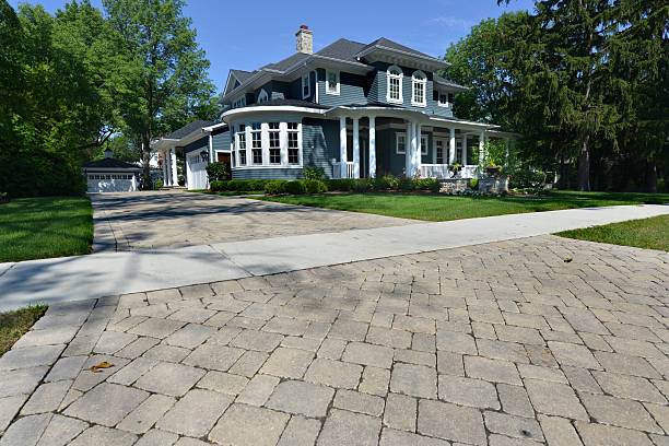 Permeable Paver Driveway in Shelburne Falls, MA